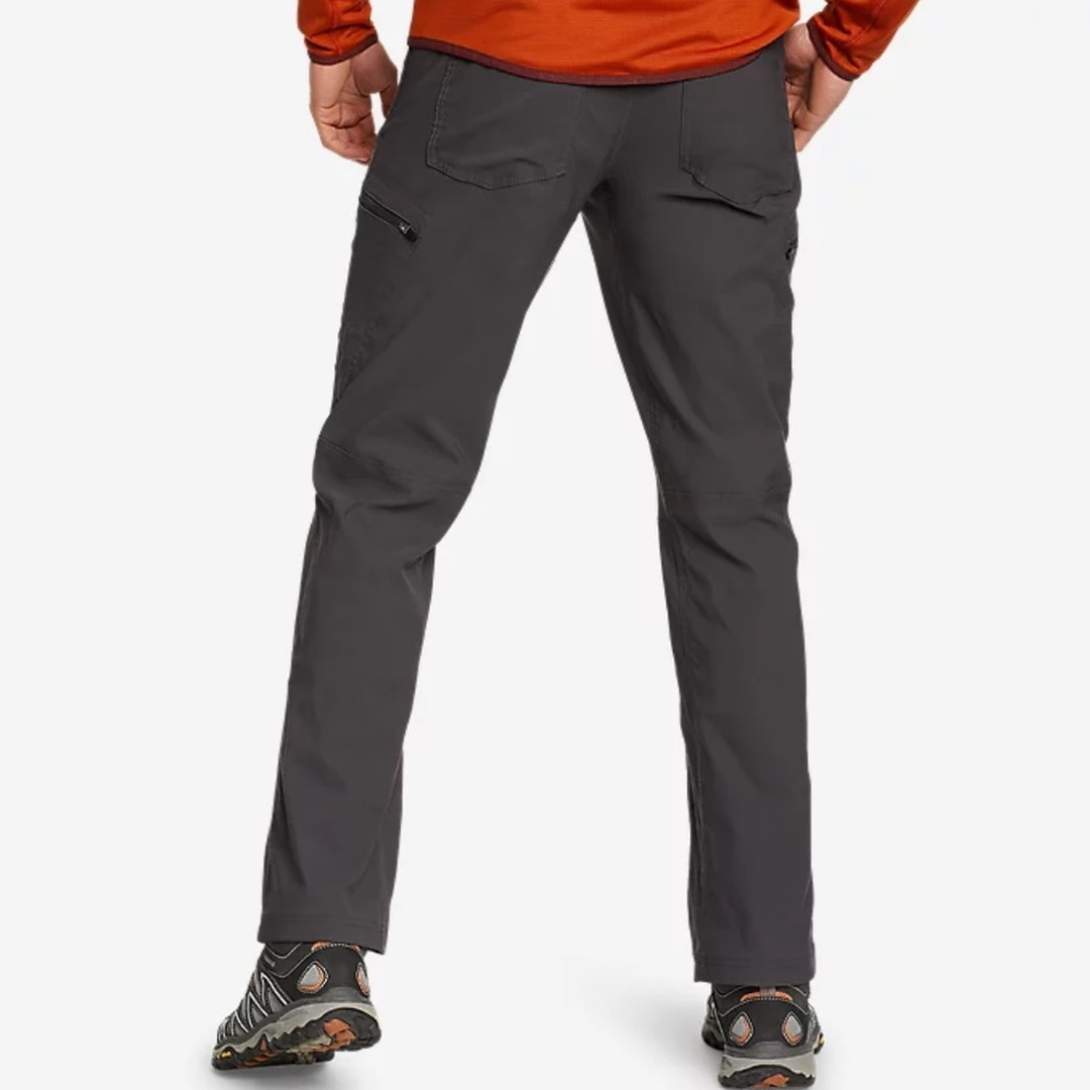 Eddie Bauer Men's Guide Pro Hiking/Camping Pants (BROWN) - Picture 2 of 6